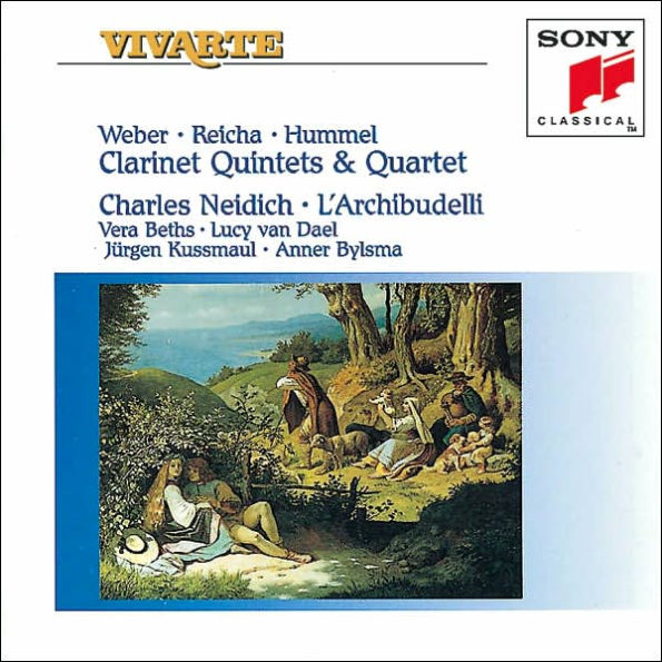 Carl Maria von Weber, Antoine Reicha, Johann Hummel: Clarinet Quintets & Quartet