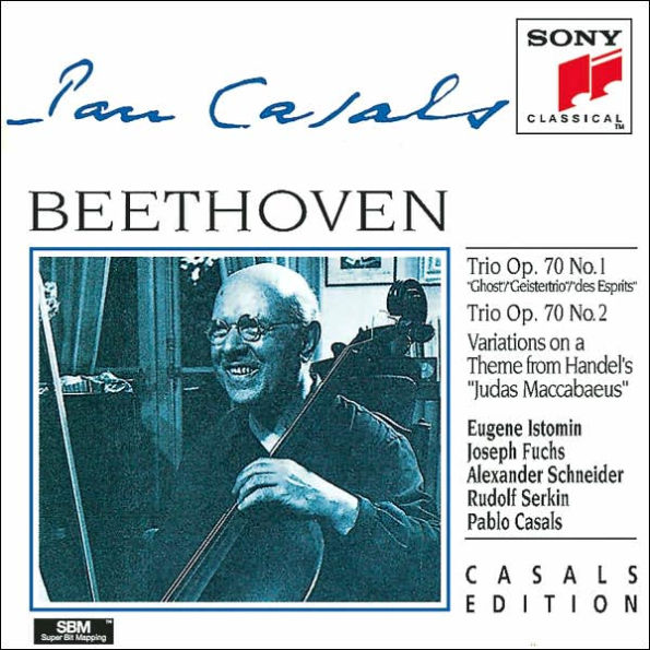 Beethoven: Trios Op. 70 No. 1 "Ghost" & No. 2; Variations on a Theme from Handel's Judas Maccabaeus