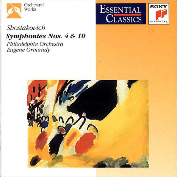 Dmitri Shostakovich: Symphonies Nos. 4 & 10