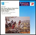 Mozart: The 4 Horn Concertos; Concert Rondeau in E flat major