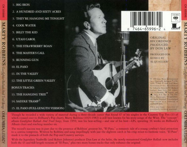 Gunfighter Ballads and Trail Songs