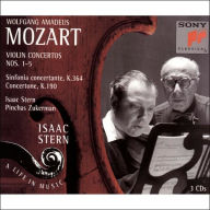 Title: Mozart: Violin concertos Nos. 1-5; Sinfonia concertante, K. 364; Concertone, K. 190, Artist: Mozart / Stern / Zukerman