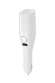 Title: Ye!! Natural Aroma USB Car Charger in White