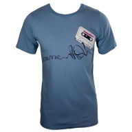 Title: Jason Mraz: Retro Cassette Organic Light Blue - XL T-Shirt, Artist: Jason Mraz