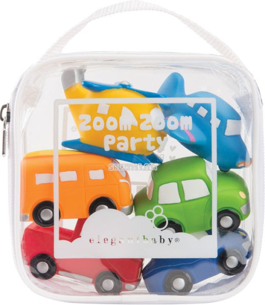 Zoom Zoom Party 6 Piece Bath Toys