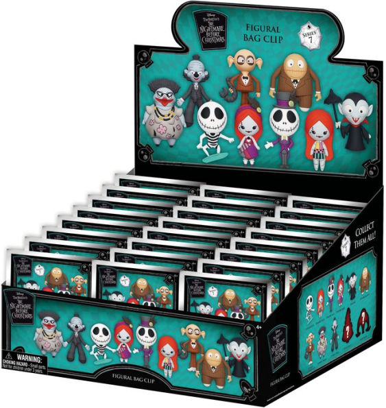 Nightmare Before Christmas 3D Bagclip Series 7