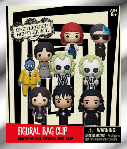 BEETLEJUICE MOVIE 3D BAGCLIP