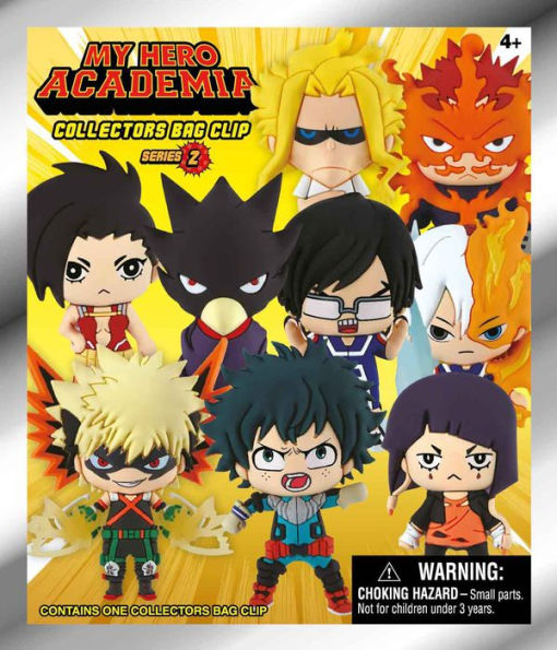 My Hero Academia 3D Foam Keyring Series 1