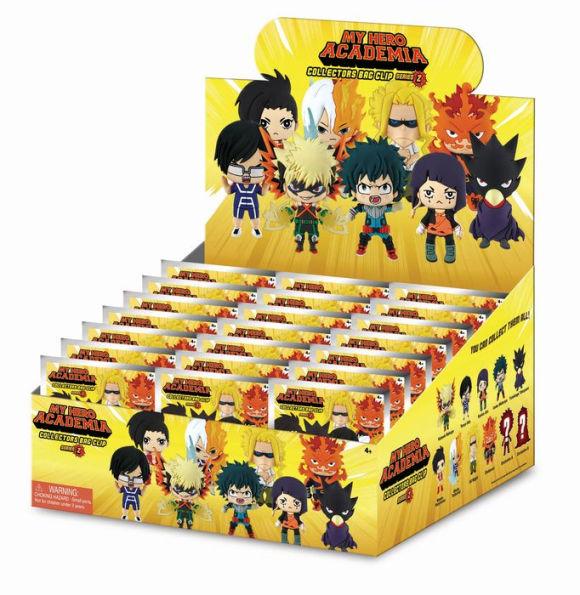 My Hero Academia 3D Foam Keyring Series 1