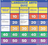 Alternative view 1 of Scholastic Class Quiz Pocket Chart Add On Cards Language Arts Game Show for Grades 2 to 4 - 86 Cards