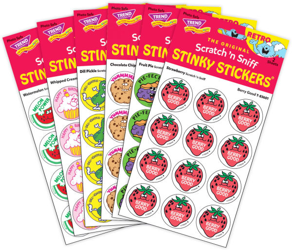 Scratch 'n Sniff Stinky Stickers Assortment Pack