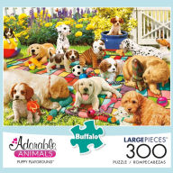 Title: 300 Piece Jigsaw Puzzle: Adorable Animals: Puppy Playground