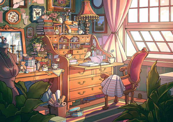 Hideaway Hollow 500 Piece Puzzle