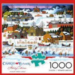Alternative view 1 of 1000 Piece Charles Wysocki: Hickory Haven Canal