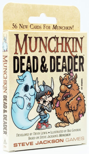 Munchkin Dead & Deader by Steve Jackson Games