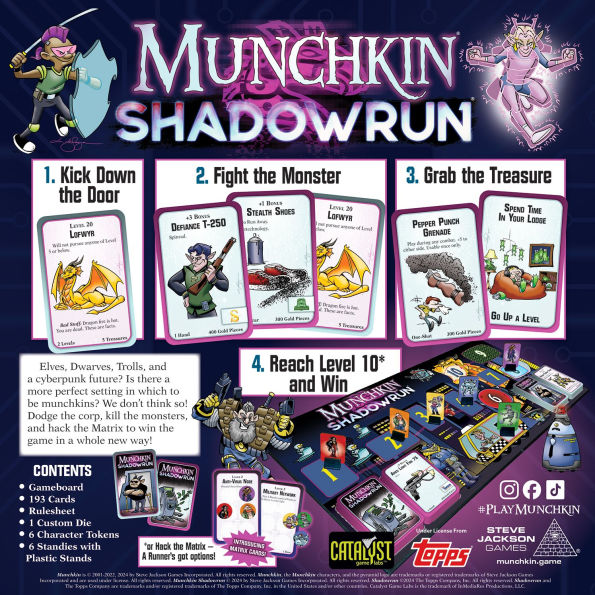 Munchkin Shadowrun by Steve Jackson