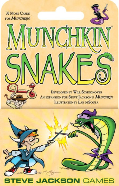 Munchkin Snakes by Steve Jackson