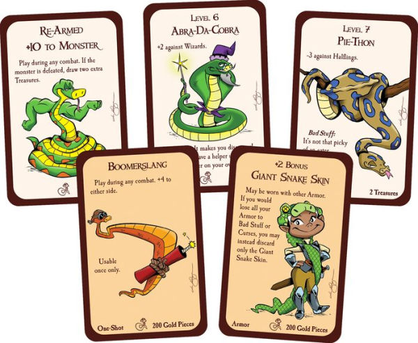 Munchkin Snakes by Steve Jackson