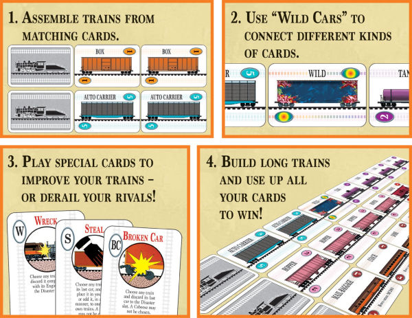 Express The Railroad Card Game by Darwin Bromley