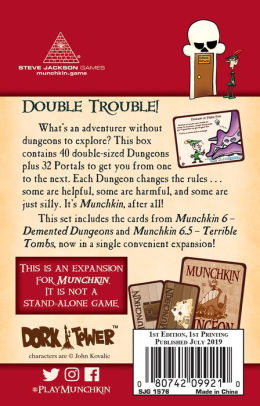 Munchkin 6 Double Dungeons By Jackson Steve Games Incorporated Barnes Noble