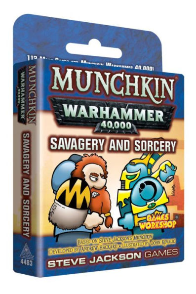 Munchkin Warhammer 40000 Savagery and Sorcery