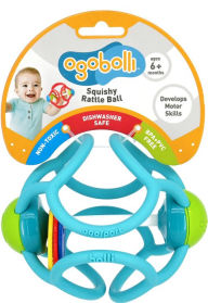 Title: Ogobolli Rattle Ball Blue