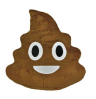 Title: Large Emoji Pillow Poo