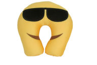 Title: Emoji Neck Pillow- Sunglassses