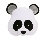 Title: Emoji Panda Large Pillow