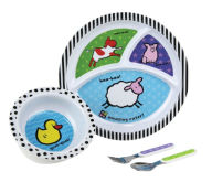 Title: Amazing Baby Melamine Set - Farm