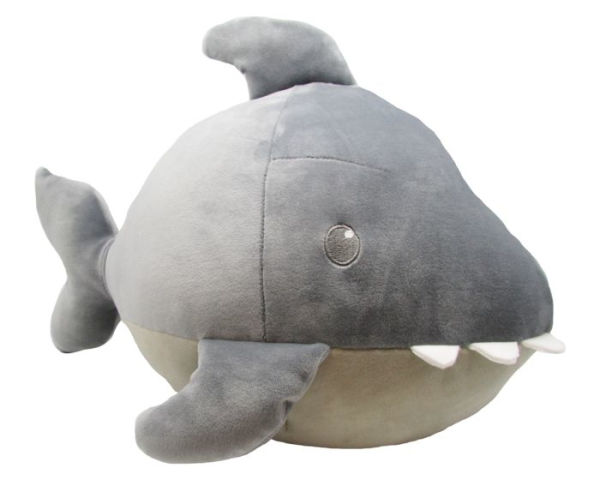 KP Cuddle Pal Round Large Shark - Shadow