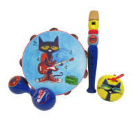 Title: Pete the Cat 4pc. Wood Instrument Set