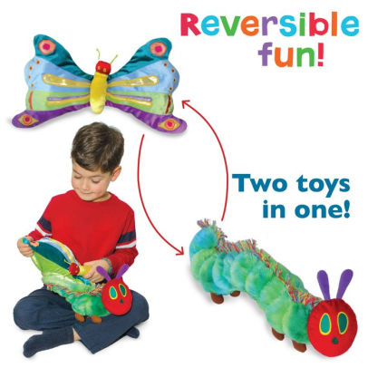 Eric Carle Reversible Plush Very Hungry Caterpillar Butterfly By Kids Preferred Llc Barnes Noble