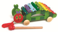 Eric Carle Wood Pull-Along Xylophone