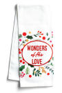 Alternative view 3 of Wonders of His Love Tea Towel