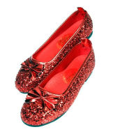 Title: The Wizard of Oz - Ruby Child Slippers: Size X-Small