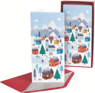 Title: Papyrus Christmas Boxed Cards Allegro Whimsy Village