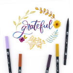 Alternative view 2 of Dual Brush Pen Art Markers, Muted, 10-Pack