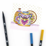 Alternative view 6 of Dual Brush Pen Art Markers, Muted, 10-Pack