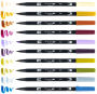 Alternative view 10 of Dual Brush Pen Art Markers, Muted, 10-Pack