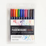 Alternative view 1 of Tombow Fudenosuke Color Markers