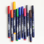 Alternative view 11 of Tombow Fudenosuke Color Markers