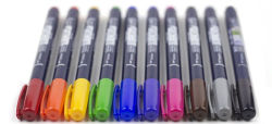 Alternative view 4 of Tombow Fudenosuke Color Markers