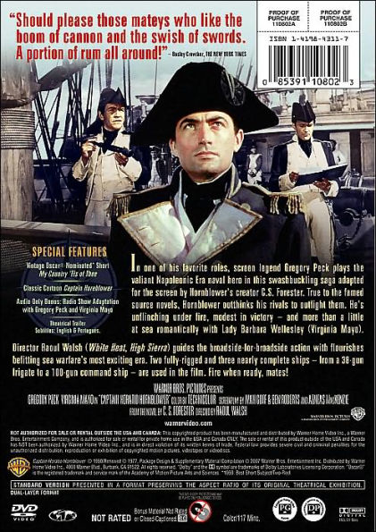 Captain Horatio Hornblower by Raoul Walsh, Raoul Walsh | DVD