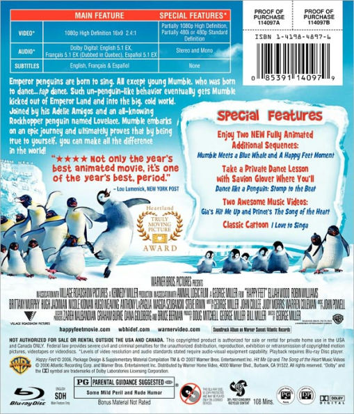 Happy Feet [Blu-ray]