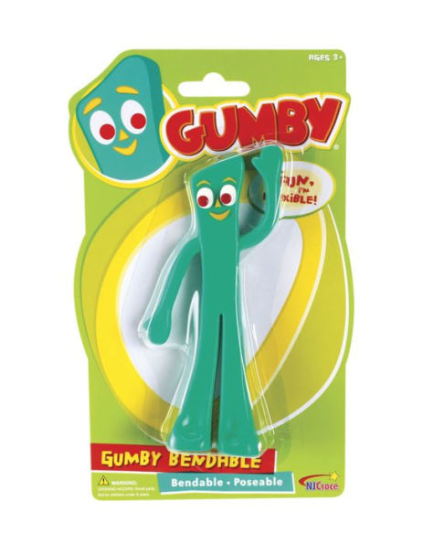 NJ Croce Gumby Bendable Figure