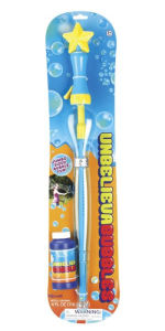 Title: Toysmith Unbelievabubbles Bubble Wand (Colors may vary)