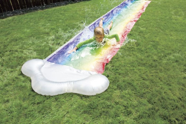 Rainbow Water Slide