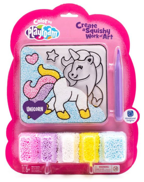Educational Insights Color By Playfoam - Unicorn by Educational Insights