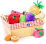 Educational Insights Plush Fruit Basket